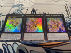 Yugioh Abysstrite, The Atlantean Spirit Super Rare SUDA-EN046 x3 Near Mint 1st - Image 1