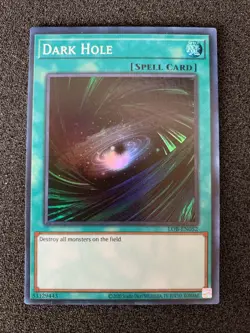 Yu-Gi-Oh! Dark Hole (LOB-EN052) 25th Anniversary Edition Unlimited NM/M - Image 1
