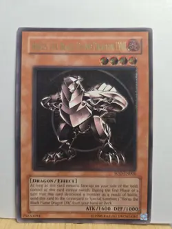 Yu-Gi-Oh! TCG Horus The Black Flame Dragon LV4 SOD-EN006 Ultimate Rare Unlimited - Image 1