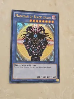 Yu-Gi-Oh! Magician of Black Chaos Ygld-Enc01 1st Edition Ultra Rare NM - Image 1