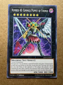 Number 40: Gimmick Puppet of Strings LED5-EN043 Yugioh - Image 1