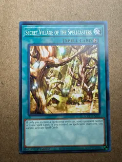 Secret Village of the Spellcasters SDCH-EN022 1st Edition Yugioh - Image 1