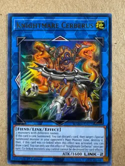 Knightmare Cerberus MAMA-EN070 Magnificent Mavens 1st Edition Yugioh NM - Image 1