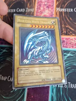 Yugioh Blue-Eyes White Dragon SDK-001 Ultra Unlimited Moderately Played c3/ - Image 2