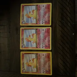 Rapidash 44/64 Jungle Pokemon cards - Set of 3 - 1st edition first edition - Image 2