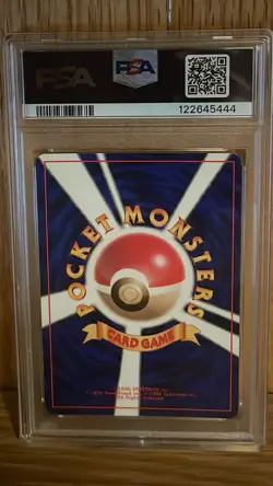 Pokemon Pikachu No Rarity Symbol Japanese PSA 8 1996 ROOKIE CARD 1st Edition - Image 4