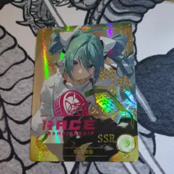 Goddess Story - Anime Waifu Trading Card - Racing Hatsune Miku - Image 1