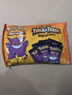Nintendo Pokemon TCG BOOster Trick Or Trade Trading Card Game - 120 Cards 820650850783 - Image 1