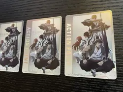 Union Arena Bleach Set of 3 Foil Action Point Cards Jump Festa Promo - Image 3