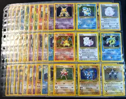 100% Complete Base Set 102/102 Vintage Master Pokemon Cards HOLO 1999 Charizard - Image 1