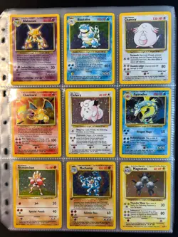 100% Complete Base Set 102/102 Vintage Master Pokemon Cards HOLO 1999 Charizard - Image 2