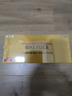 Bandai One Piece Card OP-04 Kingdoms of Intrigue ENGLISH FACTORY SEALED NEW - Image 2