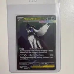 Pokemon Mega Absol EX 180/132 Sir Evolutions Card, Mint Condition - Image 1