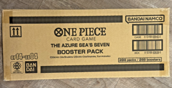 IN HAND ONE PIECE CARD GAME: THE AZURE SEA'S SEVEN BOOSTER BOX CASE OP14 ENG - Image 1