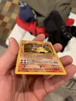 Pokemon TCG Charizard Base Set 4/102 Unlimited Holo Rare Card Ungraded - Image 5