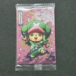S4178 Chopper Holo Wano Country Japanese One Piece Wafer Card Sealed - Image 1