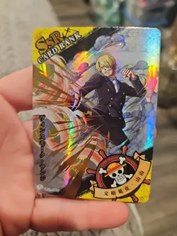 One Piece Trading Card Fish Man Island Vinsmoke Sanji SSR PACK FRESH - Image 1