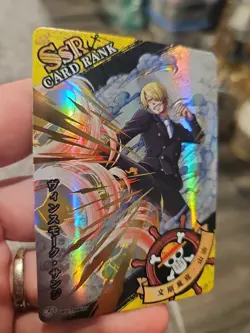 One Piece Trading Card Fish Man Island Vinsmoke Sanji SSR PACK FRESH - Image 2