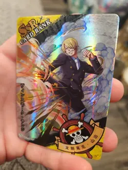 One Piece Trading Card Fish Man Island Vinsmoke Sanji SSR PACK FRESH - Image 3
