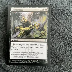 MTG - Dismember- New Phyrexia NM MAGIC CARD - Image 1