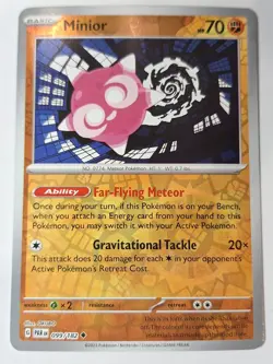 Minior 099/182 Sv04: Paradox Rift Pokemon Reverse Holo Foil Nice! - Image 1