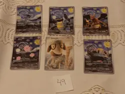 6 Pokemon x Van Gogh Black Star Promo ACG Art Card - Image 1
