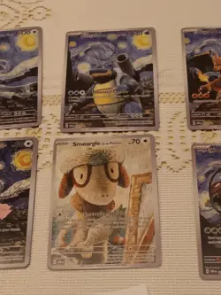 6 Pokemon x Van Gogh Black Star Promo ACG Art Card - Image 3