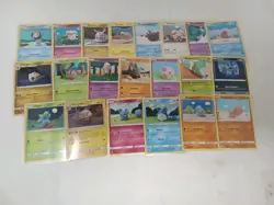 English Pokemon Trading Card Lot Art by Asako Ito Knitted Yard - Image 1
