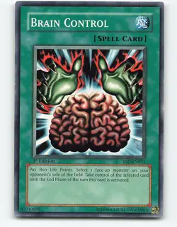Brain Control #YSD-EN031 1st Edition Yugioh Card - Image 1