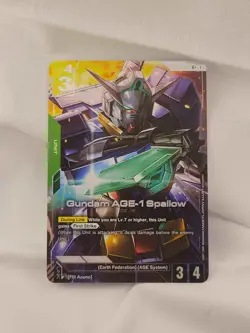 Gundam AGE-1 Spallow (R+) - Dual Impact (GD02)-023 Near Mint Single Card! - Image 1