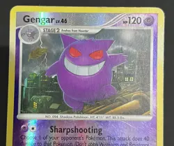 Gengar - 17/99 - Rare Reverse Holo - Arceus - Pokemon Card - MP - Image 5