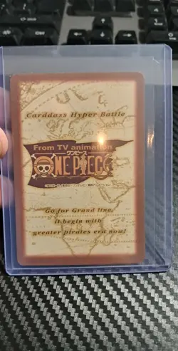 BANDAI One Piece Hyper Battle S82 LUFFY CREW PIRATES HOLO FOIL SCARCE EARLY CARD - Image 2