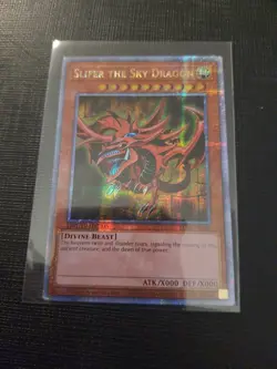EGYPTIAN GOD CARDS OBELISK SLIFER RA LC01 Quarter Century Secret Rare Yugioh TCG - Image 3