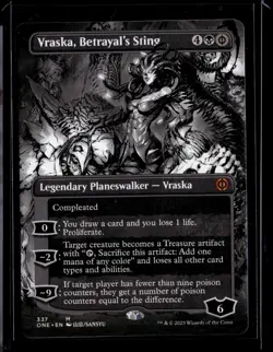 Vraska, Betrayal's Sting - 337 - ONE - NM - MTG Magic the Gathering - Image 1