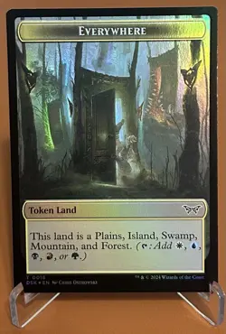 Everywhere Copy Double-Sided Token Duskmourn: House of Horror Foil - Image 1