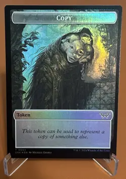 Everywhere Copy Double-Sided Token Duskmourn: House of Horror Foil - Image 2