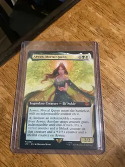 Arwen, Mortal Queen (#367) - Extended Art LTR NM MTG - Image 1