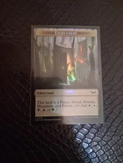 Everywhere Copy Double-Sided Token Duskmourn: House of Horror Foil Nm - Image 1