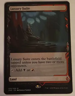 FOIL Luxury Suite MTG CLB Extended NM Rakdos Dual Rare Battle Bond Land - Image 4