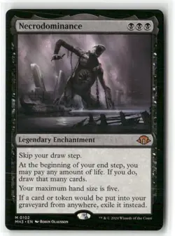Magic: The Gathering Enchantment Necrodominance Mythic Regular - Image 1