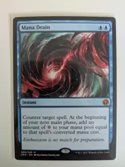 Mana Drain - Iconic Masters (IMA) #65 · Mythic Rare · English · Nonfoil - Image 1
