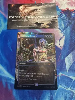 Temporal Trespass Foil Iron Maiden: Album Art - Image 1