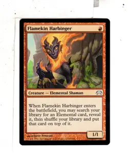 MTG SkeenAB Flamekin Harbinger from Planechase. NM. - Image 1