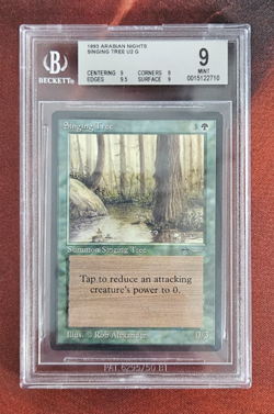 MTG - Arabian Nights - Singing Tree - BGS 9 Mint Quad+ - Image 1