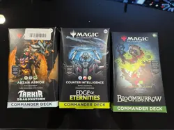 Magic The Gathering Commander Decks -NEW- - Image 1