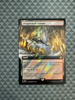 MTG Dragonskull Summit #1081 Surge Foil Extended Art Rare UB: Doctor Who (WHO) - Image 1
