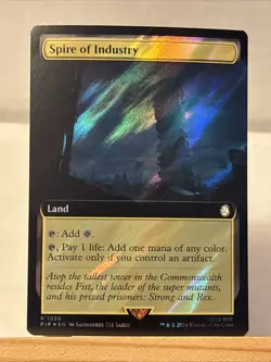 Spire of Industry (Extended Art) (Surge Foil) Universes Beyond: Fallout Foil - Image 1
