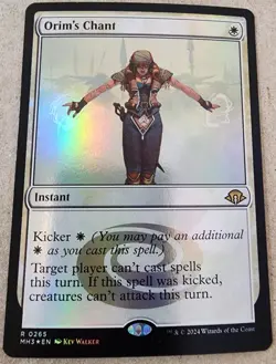 Orim's Chant - #265 Foil - Modern Horizons 3 - Mtg - Image 1
