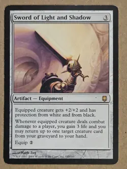 Sword of Light and Shadow - Darksteel - Lightly Played close to NM | MTG - Image 1