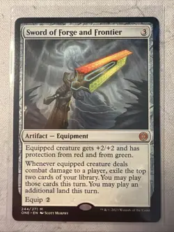 Sword of Forge and Frontier 244 MTG Phyrexia: All Will Be One (ONE) Mythic NM - Image 1
